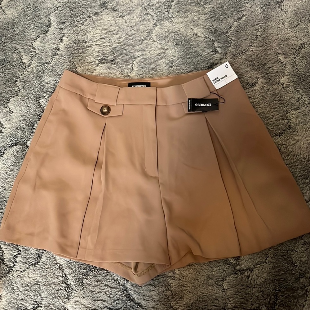 High waisted shorts